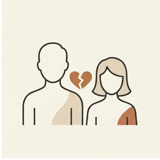 Ilustração representando Traumas de Relacionamento
